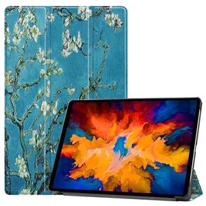 Lunso 3-Vouw sleepcover hoes - Lenovo Tab P11 Pro - Van Gogh Amandelboom