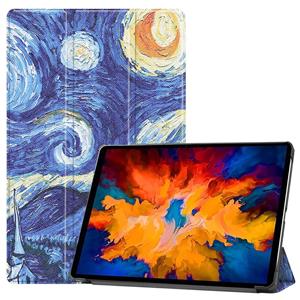 Lunso 3-Vouw sleepcover hoes - Lenovo Tab P11 Pro - Van Gogh Schilderij