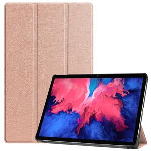 3-Vouw sleepcover hoes - Lenovo Tab P11 / P11 Plus - Rose Goud