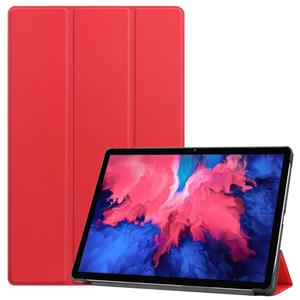 3-Vouw sleepcover hoes - Lenovo Tab P11 / P11 Plus - Rood