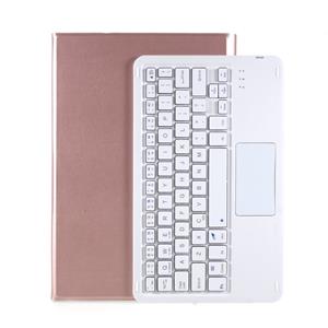 Lunso Afneembare Keyboard Hoes - Lenovo Tab P11 - Roze Goud