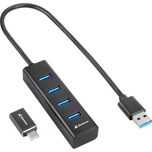 Sharkoon 4-Port USB 3.2 Gen 1 Aluminium Hub