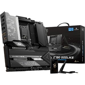 MSI MEG Z790 GODLIKE RAID, 10Gb-LAN, 2.5Gb-LAN, WiFi 6E, BT, Sound, E-ATX