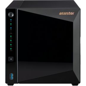 Asustor AS3304T data-opslag-server NAS Tower Ethernet LAN Zwart RTD1296