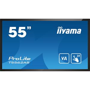 Iiyama PROLITE T5562AS-B1 interaktiv Signage Display 138,8 cm (54,6 Zoll) 4K-UHD, IPS, 500 cd/m², 24/7, LAN, Android