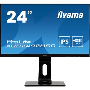 24" iiyama ProLite XUB2492HSC - 1920x1080 (FHD) - 75Hz - IPS