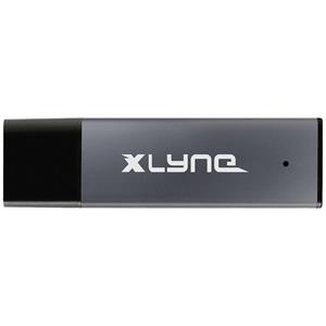 XLYNE ALU USB-stick 64 GB USB 2.0 Aluminium, Grijs 177569-2