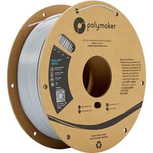 Polymaker PB01016 PolyLite Filament PETG Hittebestendig, Hoge treksterkte 2.85 mm 1000 g Grijs 1 stuk(s)