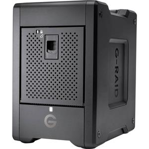 sandiskprofessional SanDisk Professional G-Raid Shuttle 4 48 TB Externe harde schijf (3,5 inch) USB 3.2 Gen 2 (USB 3.1), Thunderbolt 3 Zwart SDPH34H-048T-MBAAB