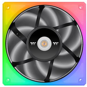 Thermaltake CL-F135-PL12SW-A PC-ventilator Transparant, RGB (b x h x d) 120 x 120 x 25 mm Incl. RGB-verlichtingsbesturing