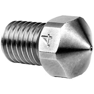 Micro-Swiss MicroSwiss-mondstuk 0,8 mm voor Flashforge Creator Pro2, Creator Max2 Brass Plated Wear Resistant Nozzle 0.8mm M2801-08