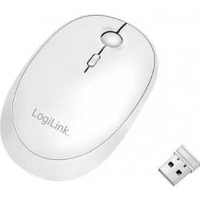 Logilink ID0205 muis Ambidextrous RF-draadloos + Bluetooth 1600 DPI