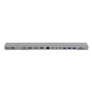 Targus HyperDrive - docking station - USB-C x 2 - 3 x HDMI 3 x DP - GigE