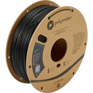 Polymaker PA02001 PolyLite Filament PLA 1.75mm 1000g Schwarz 1St.