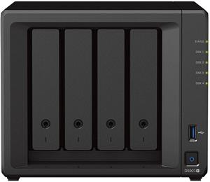 Synology DiskStation DS923+ 4-Bay NAS [2,5"/3,5" SATA HDD/SSD/NVMe, 2x Gigabit LAN, 2x USB 3.0, 4GB RAM]