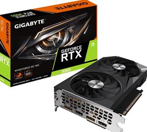 GIGABYTE GeForce RTX 3060 WindForce OC - 12GB GDDR6 - Grafikkarte