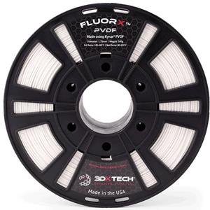 3dxtech 3D Xtech PVD1010750N FluorX™ PVDF Filament PVDF Chemisch bestendig, UV-bestendig 1.75 mm 750 g Natuur, Naturel 1 stuk(s)