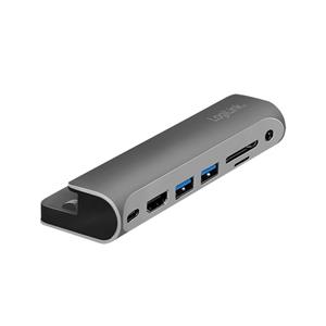 LogiLink USB 3.2 (Gen 1) Docking-Station, USB-C, 7-Port