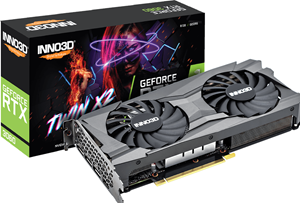 Inno3D GeForce RTX 3060 8GB Twin X2 LHR - 3x DisplayPort/HDMI