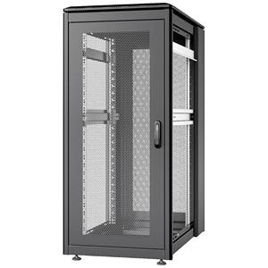 Digitus DN-31104-B 19 Zoll Netzwerkschrank (B x H x T) 600 x 1342 x 600mm 26 HE Schwarz, Schwarz (RA