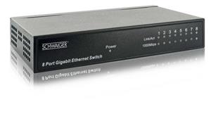 ASSMANN DIGITUS Industrial 16-Port Gigabit Switch, Unmanaged