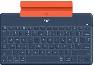 Logitech Keys-To-Go (DE) Bluetooth Tastatur für iPad/iPhone/Apple TV classic blue