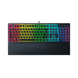 Razer Ornata V3 - US - Low-profile Mecha-membrane RGB Keyboard - Low-profile Keys - Razer Mecha-Membrane Switches - UV-coated Keycaps