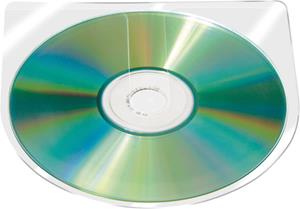 (0.43 EUR / StÃ¼ck) Q-CONNECT CD/DVD-HÃ¼llen selbstklebend mit SK Lasche 10St