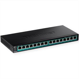 Trendnet TRENDnet TPE-TG161H 16 Port PoE Switch Gigabit PoE+ Switch 123W