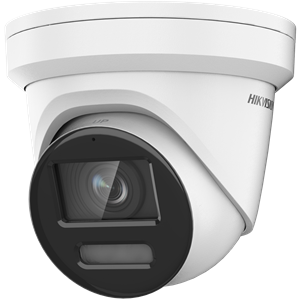 Hikvision DS-2CD2387G2-LU(C) - 8 Megapixel 4K - ColorVu - Turret - Audio - Microfoon - Wit