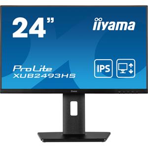 Iiyama ProLite XUB2493HS-B5 24 Full HD IPS Monitor - Zwart