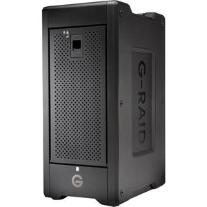 sandiskprofessional SanDisk Professional G-Raid Shuttle 8 144 TB Externe harde schijf (3,5 inch) USB 3.2 Gen 2 (USB 3.1), Thunderbolt 3 Zwart SDPH48H-144T-MBAAB