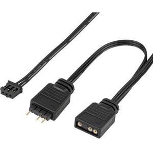 SilverStone Shark Force 160 ARGB 4-pins PWM fan-connector