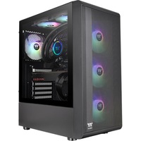 Thermaltake S200 TG ARGB 2x USB-A 3.2 (5 Gbit/s), 1x Audio, Window-kit