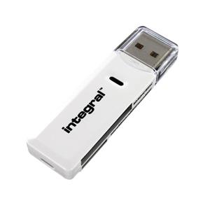 Integral Kaartlezer  2.0 USB-A SD-microSD