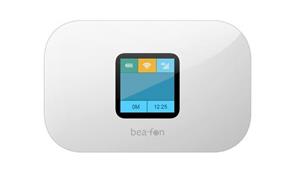 Beafon »MR1-W weiß Router LTE-Access-Point Secure WiFi WPS Taste Firewall Display« WLAN-Router