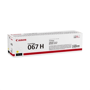 Canon Toner Cartridge 067 High Capacity Yellow - Tonerpatrone Gelb