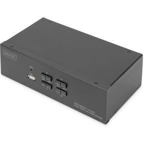 Digitus DS-12882 KVM-switch Zwart