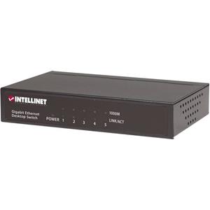 Intellinet »5 Port Metall Gigabit Switch« Netzwerk-Switch