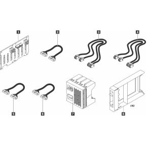 Lenovo 2.5" Server 8-port SATA/SAS backplane