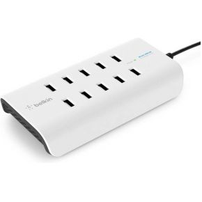 Belkin Rockstar 10-Port USB-lad. 120W. 2.4A p. port. wit B2B139vf