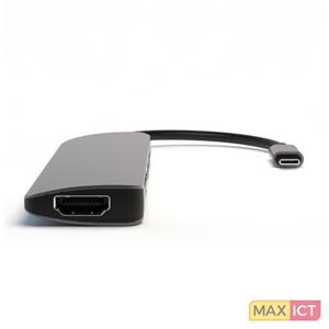 4Smarts USB-Kombi-Hub Spacegrau