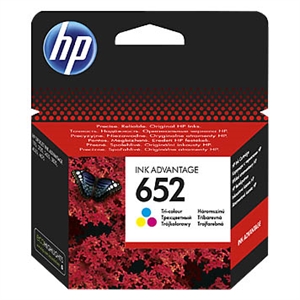 HP F6V24AE nr. 652 inkt cartridges kleur (origineel)