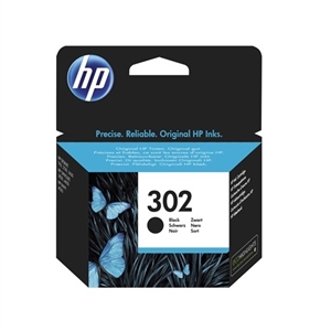 HP F6U66AE nr. 302 inkt cartridge zwart (origineel)