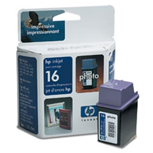 HP C1816AE nr. 16 inkt cartridge foto (origineel)