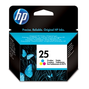 HP 51625AE nr. 25 inkt cartridge kleur (origineel)