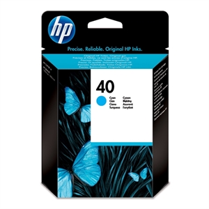 HP 51640CE nr. 40 inkt cartridge cyaan (origineel)