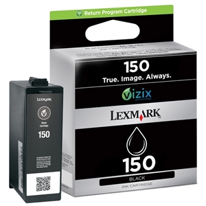 Lexmark 14N1607E nr. 150 inkt cartridge zwart (origineel)