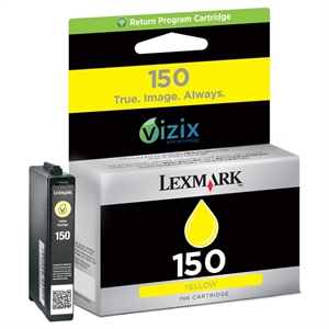 Lexmark 14N1610E nr. 150 inkt cartridge geel (origineel)