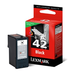 Lexmark 18Y0142 nr. 42 inkt cartridge zwart (origineel)